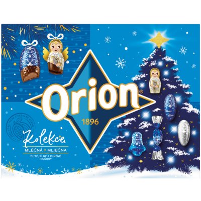 Orion Vánoční kolekce rodinná mléčná 347 g – Zboží Dáma