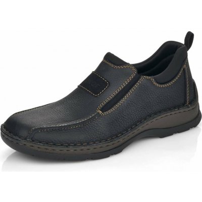 Rieker 05363-00 pánské černé mokasíny 05363-00 – Zboží Dáma