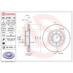 Brzdový kotouč BREMBO 09.9167.11 – Sleviste.cz