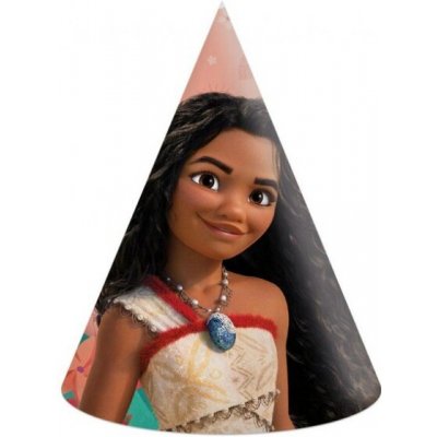 Papírové párty čepičky Moana 6ks - Procos – Zboží Dáma