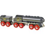 Brio 33697 Rychlý šedý vlak s vagonem – Sleviste.cz