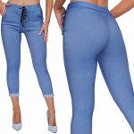 Fashionweek Super pohodlné, dámské cigaretové kalhoty TC204 Jeans – Zboží Mobilmania