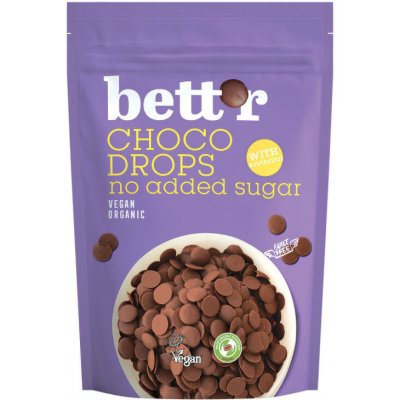 Bett´r Bio Pecičky čokoládové bez přidaného cukru veganské 200 g – Zboží Dáma