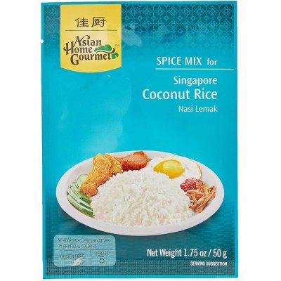 Asian Home Gourmet Pasta na kokosovou rýži Nasi Lemak Singapur 50 g – Zboží Dáma