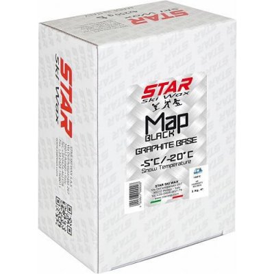 Star Ski Wax Map black grafite base 4x250 g – Hledejceny.cz