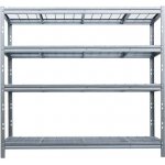 Majster Regál Bullrack Rivet 200 x 210 x 60 cm 4 police zinek – HobbyKompas.cz