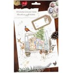 Samolepky Wrendale Designs - Vánoční visačky 60 ks – Zboží Živě