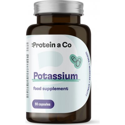 ProteinaCo Draslík vysoce vstřebatelná citrátová forma 90 kapslí – Hledejceny.cz