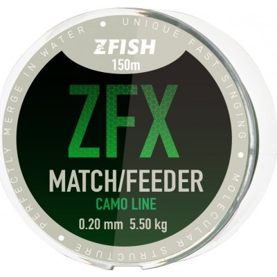 ZFISH ZFX Match Feeder CamoLine 150 m 0,16 mm – Zboží Mobilmania