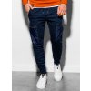 Pánské tepláky Ombre Clothing pánské tepláky Otto navy P917