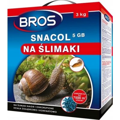 Bros Prostředek proti slimákům 3 kg 392 – HobbyKompas.cz