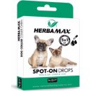 Herba Max Spot-on Dog & Cat repelentní kapky 5 x1 ml