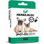 Herba Max Spot-on Dog & Cat repelentní kapky 5 x1 ml – Zbozi.Blesk.cz