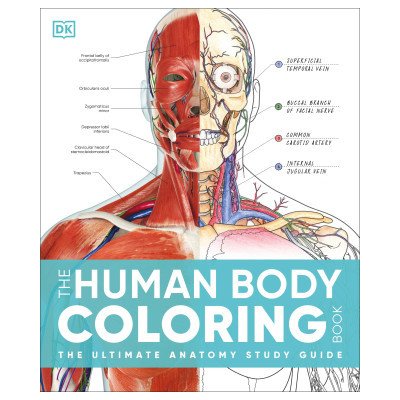 The Human Body Coloring Book: The Ultimate Anatomy Study Guide, Second Edition – Sleviste.cz