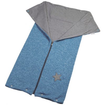 Little Angel auto Outlast modrý melír šedý – Zboží Dáma