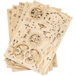 ROBOTIME Rokr 3D dřevěné puzzle Stolní hodiny s časovačem Sova 161 ks – Hledejceny.cz