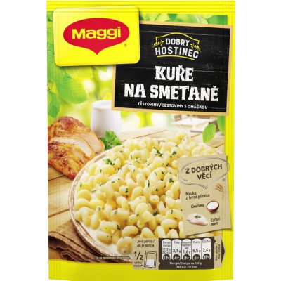Maggi Dobrý Hostinec Kuře na smetaně těstoviny s omáčkou sáček 142 g – Zboží Dáma