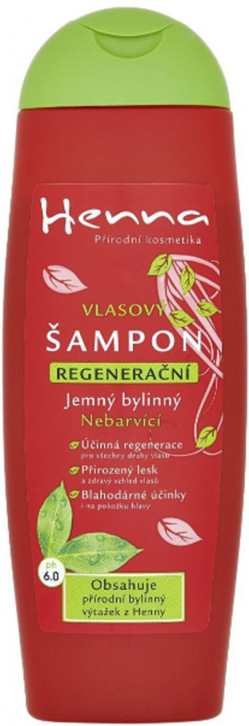 Henna Natur jemný bylinný šampon z Henny 225 ml