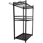 Luaro KX2851 Stojan na zahradní nářadí, ocel, 81 x 43 x 30 cm, černý – Hledejceny.cz