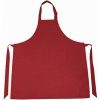 Zástěra L-Merch Unisex zástěra NT5220 Bordeaux 85x75cm