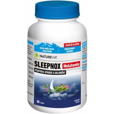 BIOVIT NatureVia Sleepnox Melatonin 30 kapslí – Hledejceny.cz