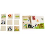 Big tree Pexeso dřevěné: zvířátka 20 ks – Zboží Živě