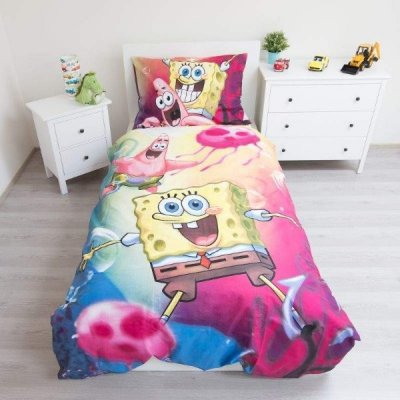 Jerry Fabrics povlečení Spongebob 140x200 70x90 – Sleviste.cz