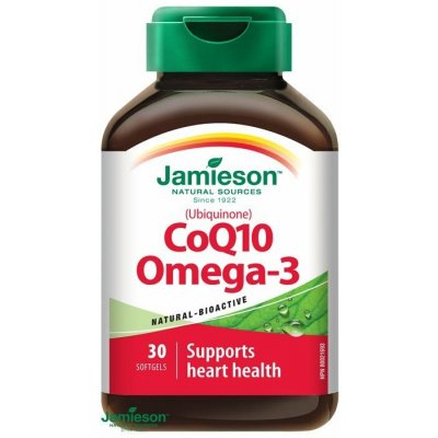 Jamieson Koenzym Q10 s Omega-3 30 tablet – Hledejceny.cz