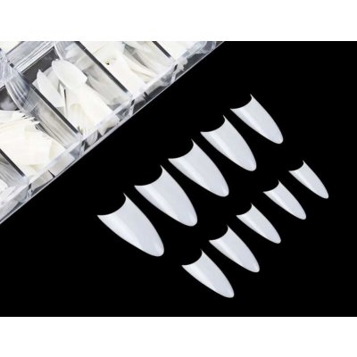 Starnails Tipy NATURAL tvar mandle bez l. plochy box 300 ks – Zboží Dáma