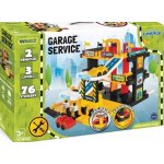 Wader Garáž servis 3 patra 2 auta plast v krabici 59x39x15 cm – Zboží Dáma