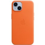 Apple Leather Case s MagSafe pro iPhone 14 - oranžový MPP83ZM/A – Hledejceny.cz