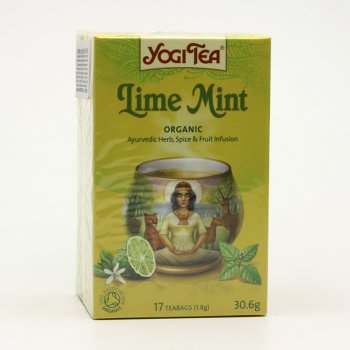 Golden Temple Čaj YogiTea Lime Mint 17 ks 30 g