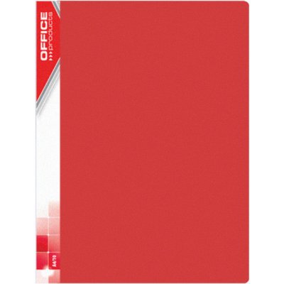 Katalogová kniha FolderMate Color Office, 20 listů Barva: Červená