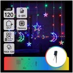 Aigostar LED RGBY Solární vánoční řetěz 120xLED/8 funkcí 3x0,6m 500 mAh IP65 B10201S6T – Hledejceny.cz