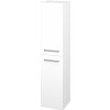 Koupelnový nábytek Dřevojas skříň vysoká BRIO SVD2 35 L01 Bílá vysoký lesk