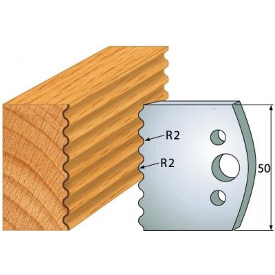 Flury Profilový nůž 50x4mm profil 552 F026-552