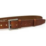 Penny Belts pánský kožený opasek EXKLUZIV 503-R42 světle hnědý – Zboží Mobilmania