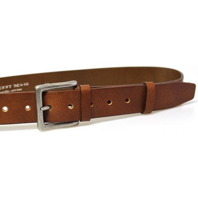 Penny Belts pánský kožený opasek EXKLUZIV 503-R42 světle hnědý – Zboží Mobilmania