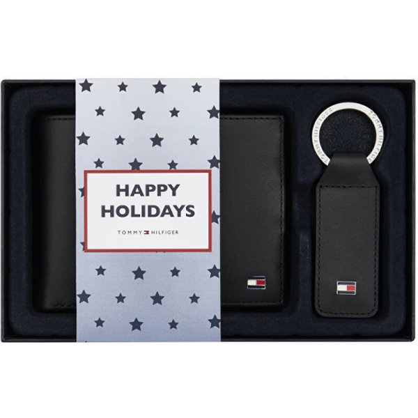 Tommy Hilfiger Dárková sada kožené peněženky a přívěsku Eton Cc And Coin  Pckt Keyfob Box AM0AM01183002 od 1 992 Kč - Heureka.cz