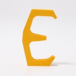 Grimm's DEKORACE DŘEVĚNÉ PÍSMENO E – Zboží Dáma