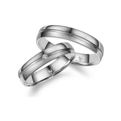 Marrya Dámský snubní prsten s diamantem Titan TI 46D – Zboží Dáma