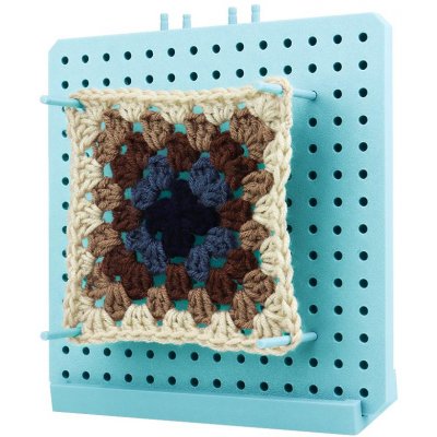 Pro Háčkování Vypínací podložka na čtverce - verze V2 - 17,5 cm - mint – Hledejceny.cz