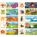Viga Toys puzzle se zvířaty skládačka – Hledejceny.cz