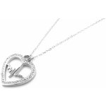 Steel Jewelry Náhrdelník srdce a EKG křivka z chirurgické oceli NH220153 – Sleviste.cz