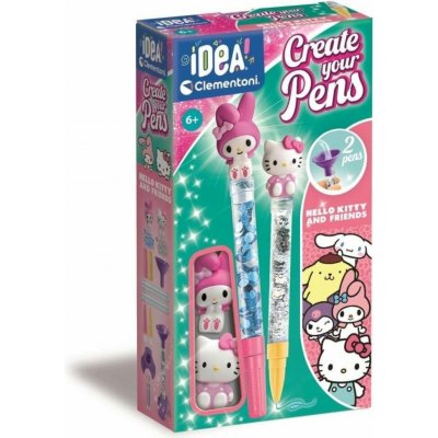 CLEMENTONI IDEA Kreativní sada pro výrobu per Hello Kitty a My Melody – Hledejceny.cz