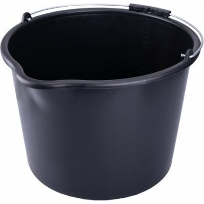 LEVIOR Vědro zednické 20l plastové s výlevkou a plastovou rukojetí / kbelík – Zboží Mobilmania