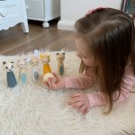 Bigjigs Toys Kuželky lesní zvířátka – Zboží Dáma