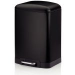 Kela KL-10922 Odpadkový koš DAVINO 12 l černá – Zboží Mobilmania