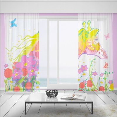 IMPAR Záclony Žirafa art (Rozměr záclony: 150x250) – Hledejceny.cz