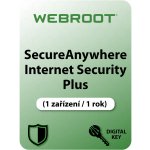 Webroot SecureAnywhere Internet Security Plus 1 lic. 1 rok (WSAISP1-1) – Hledejceny.cz